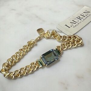 Lauren Ralph Lauren
Gold-Tone Curb Flex Bracelet